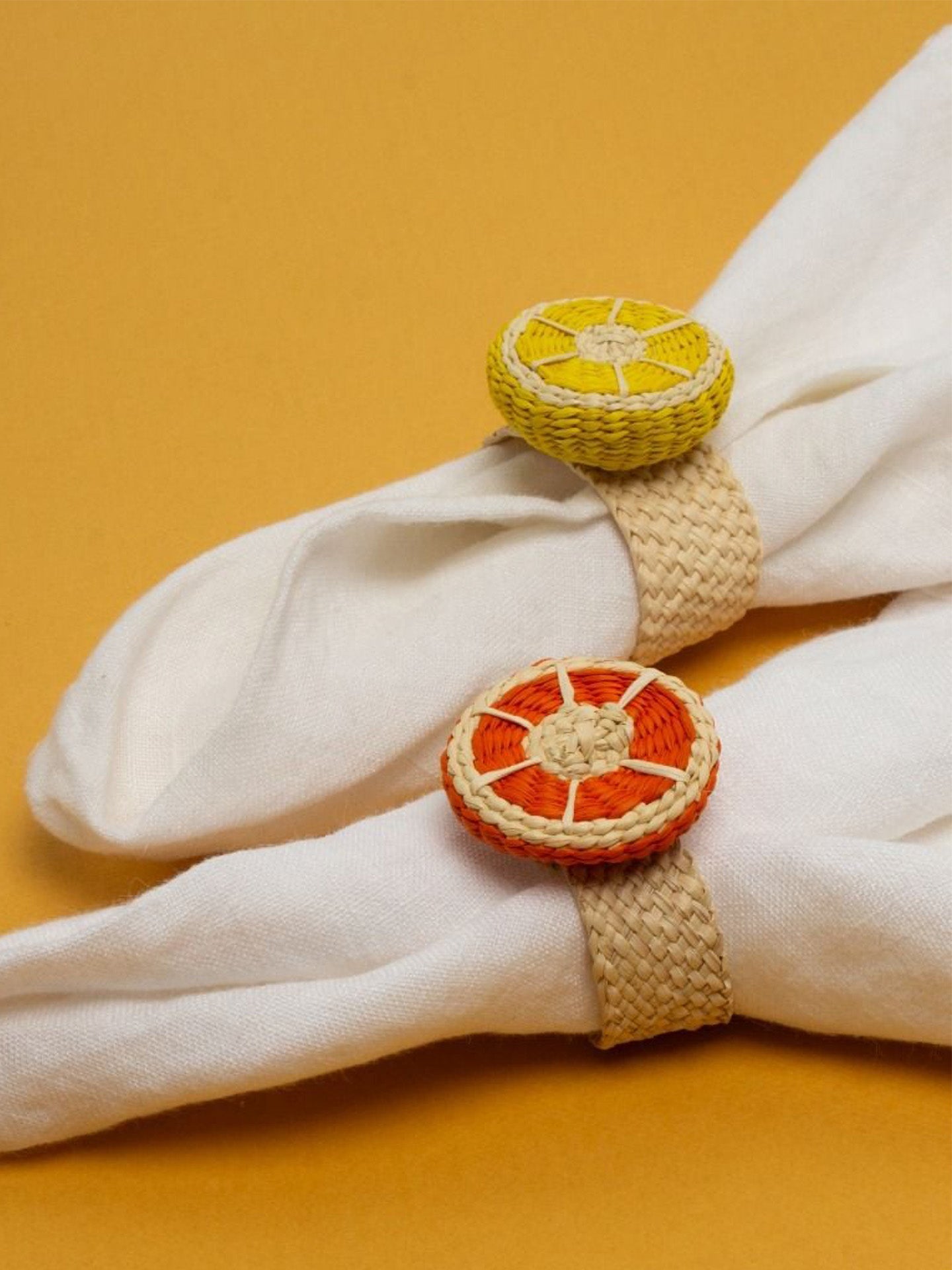 Half a Lemon napkin ring