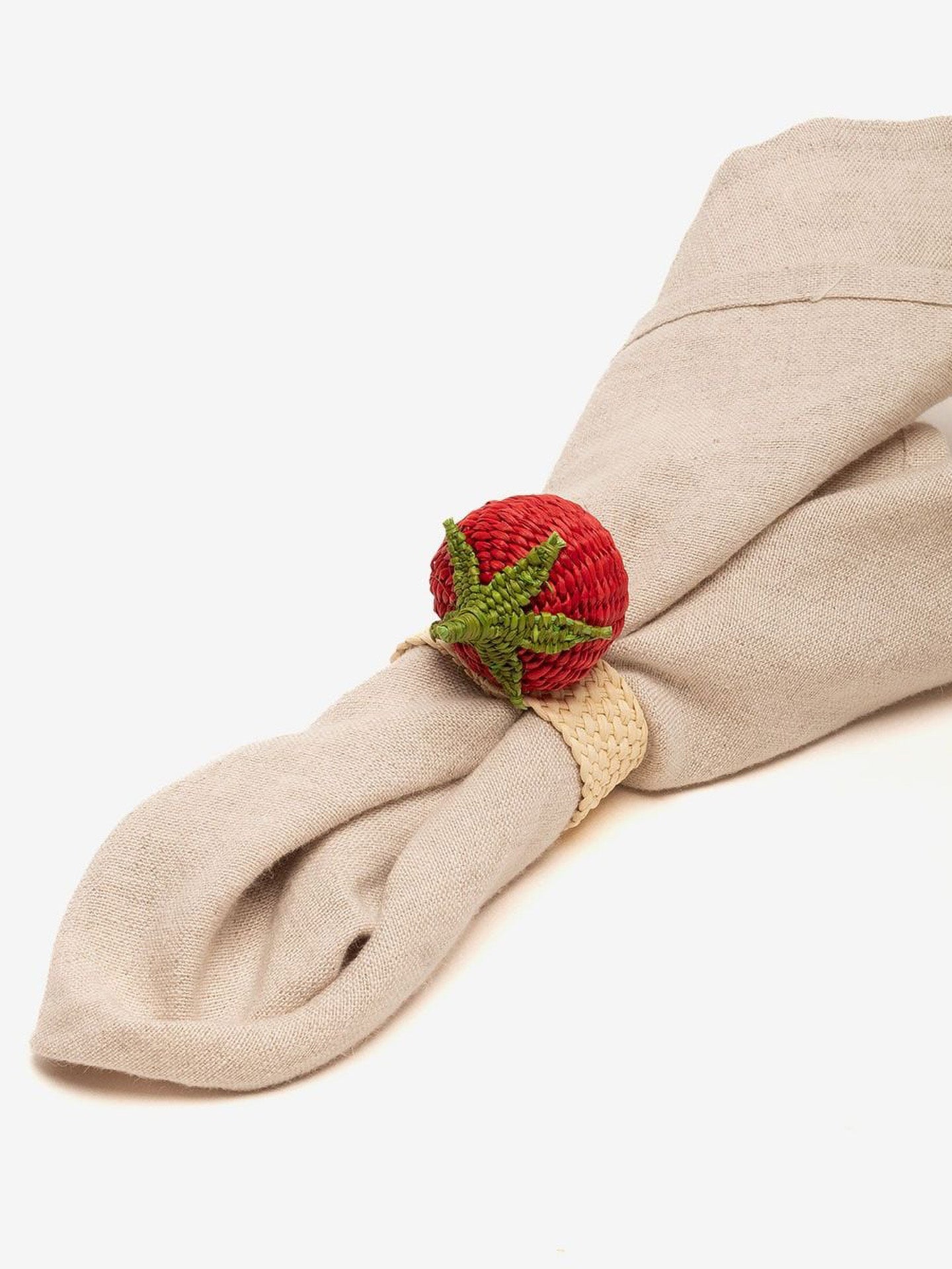 Tomato napkin ring