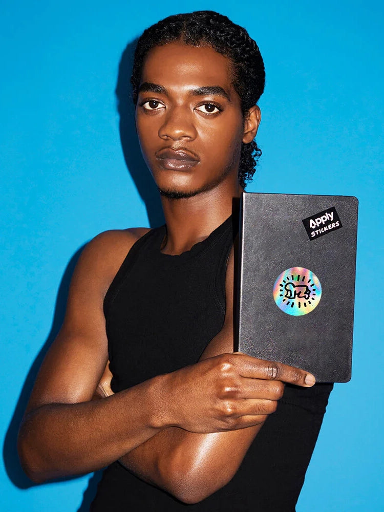 Radiant Baby by Keith Haring (Holidays) die cut sticker