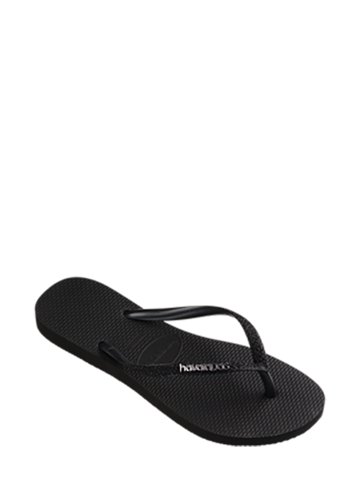 Slim Glitter II flip-flops, Black/Black