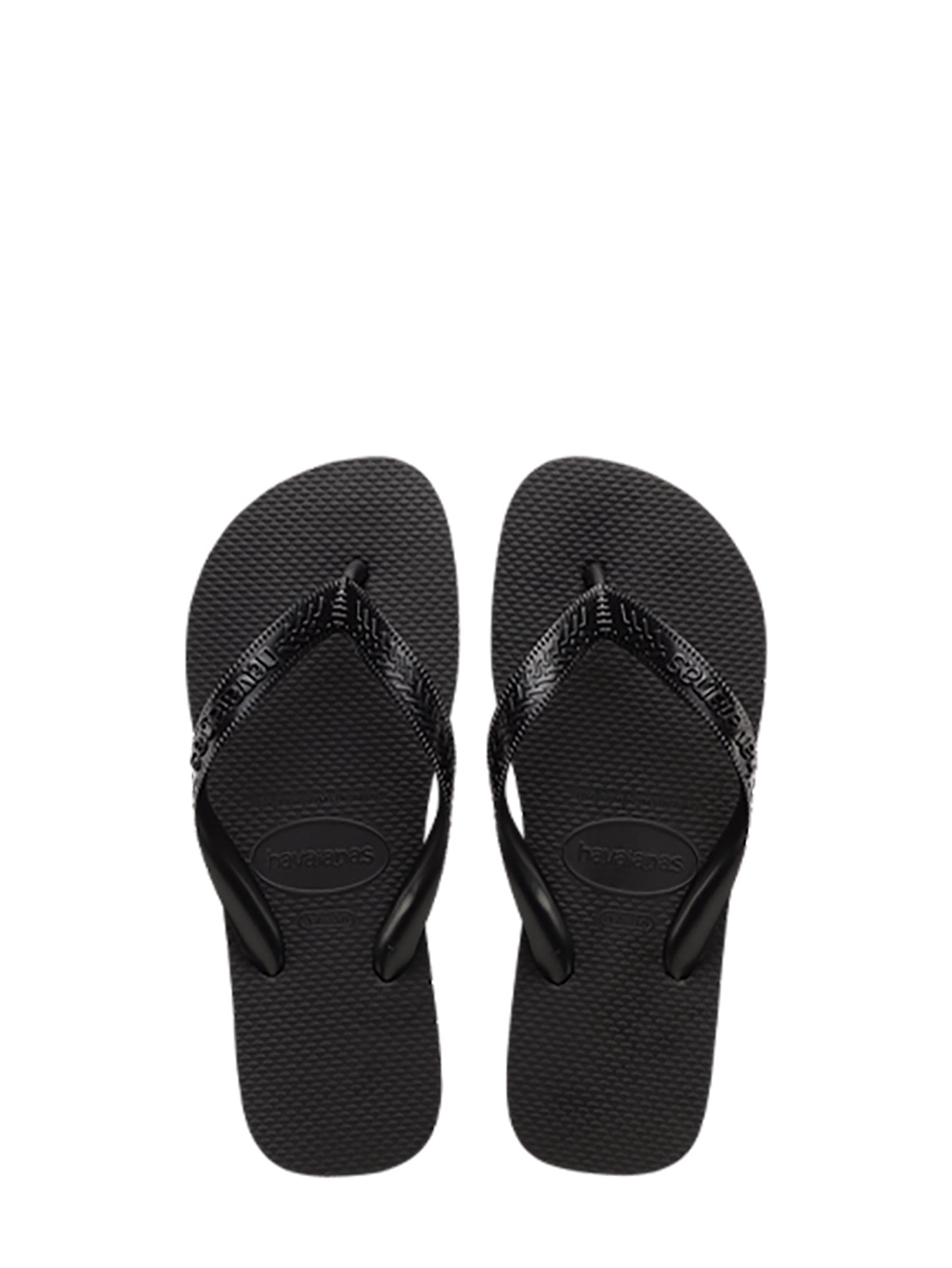 Top flip-flops, black
