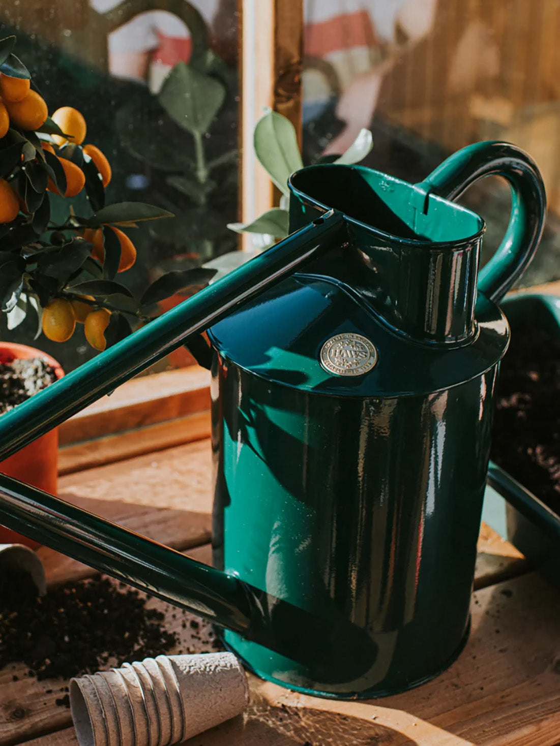 HAWS Green Bearwood Brook Watering Can 3.8 L