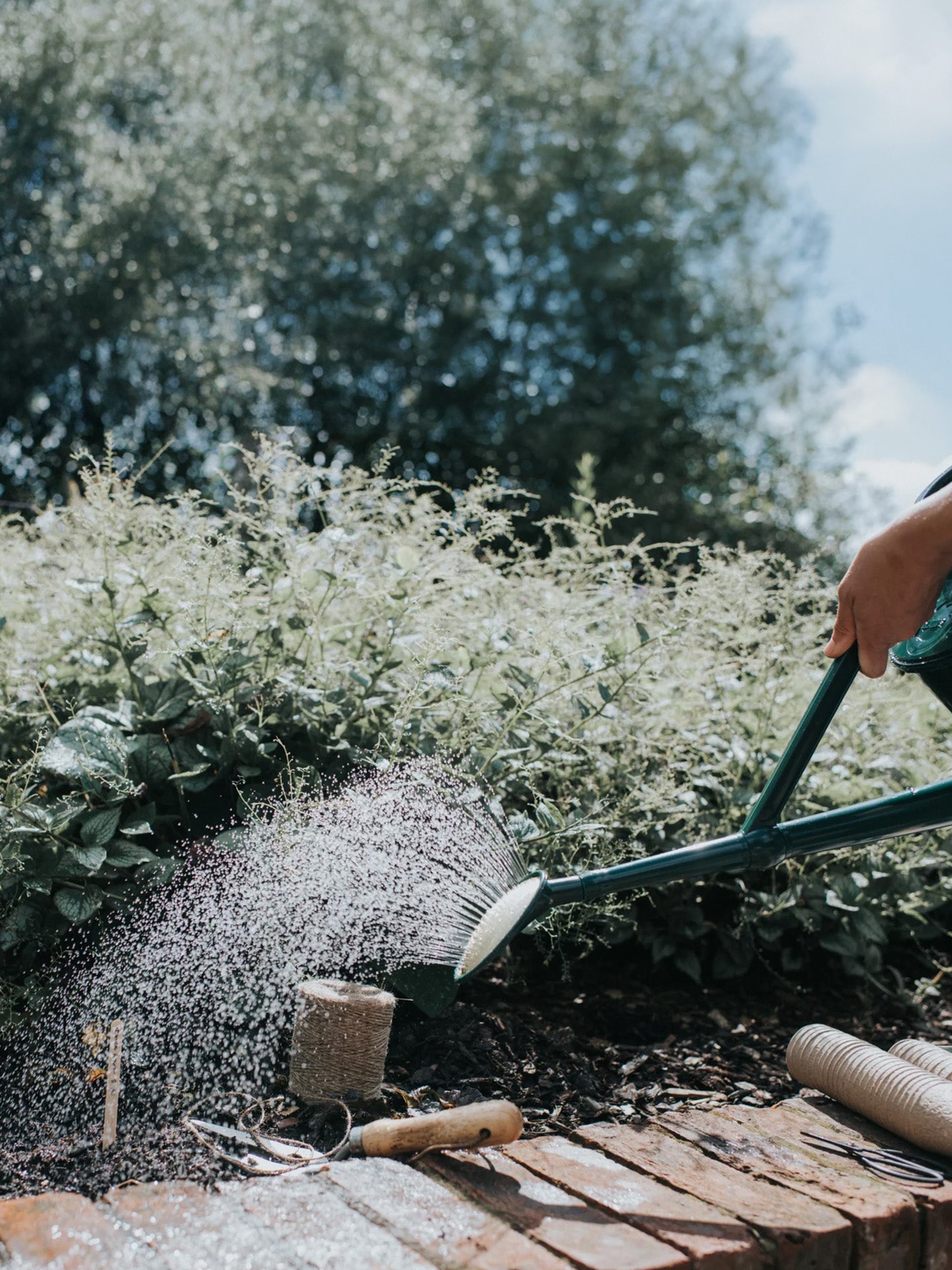 Cradley Cascader Watering Can, Green (6.8L)