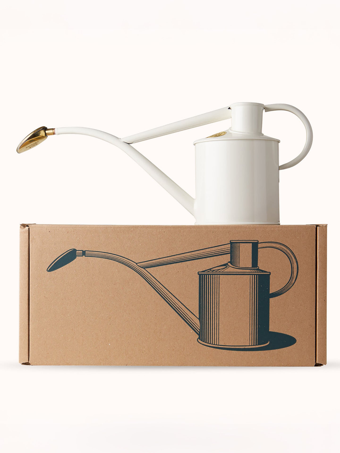 Rowley Ripple watering Can, White Granite (1 L)