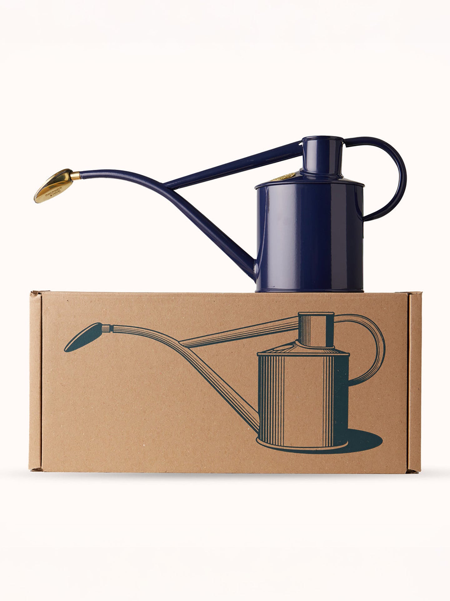 Rowley Ripple watering Can, British Navy Blue (1 L)