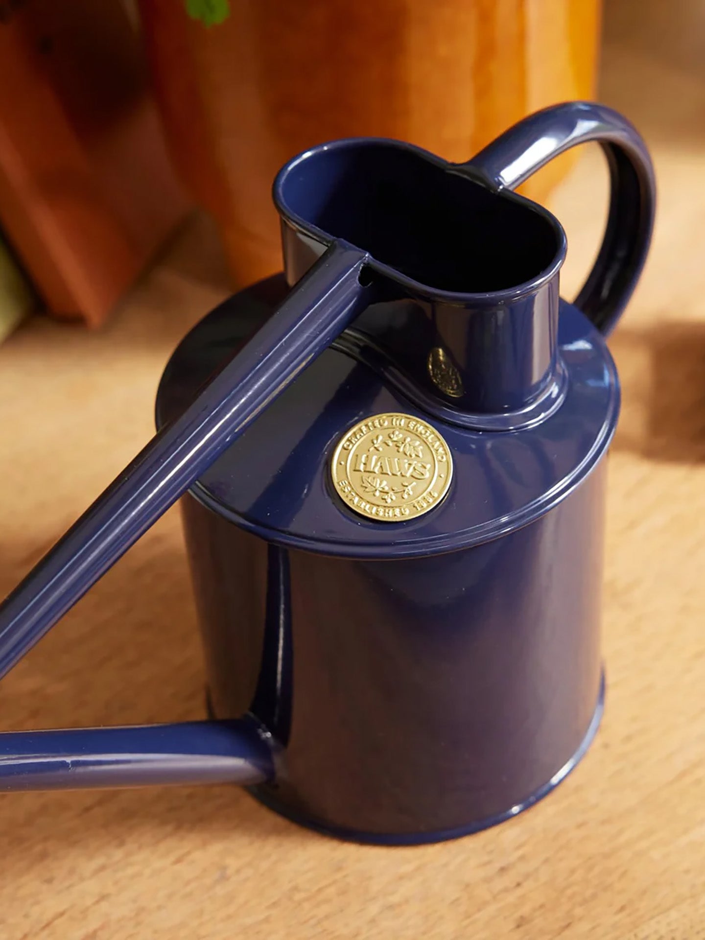 Rowley Ripple watering Can, British Navy Blue (1 L)