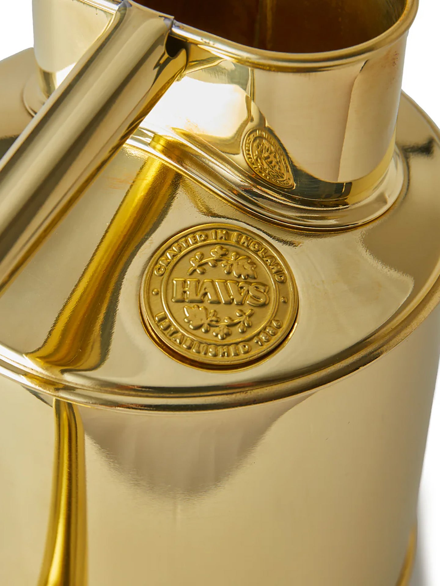 Rowley Ripple watering Can, Brass (1 L)