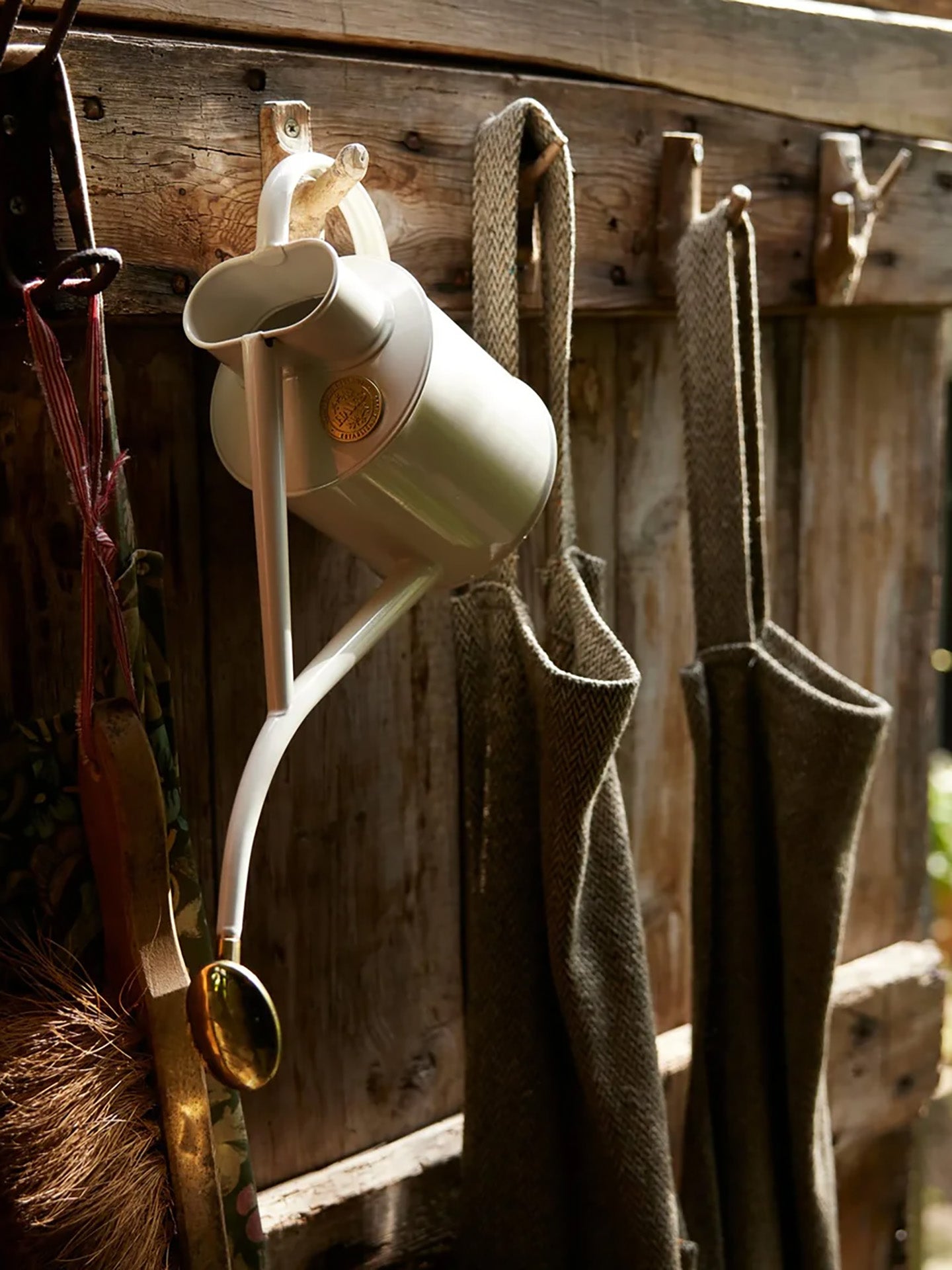 Rowley Ripple watering Can, White Granite (1 L)