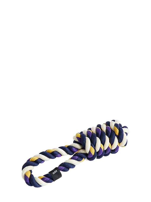 Dogs Rope Toy Blue, purple, ochre