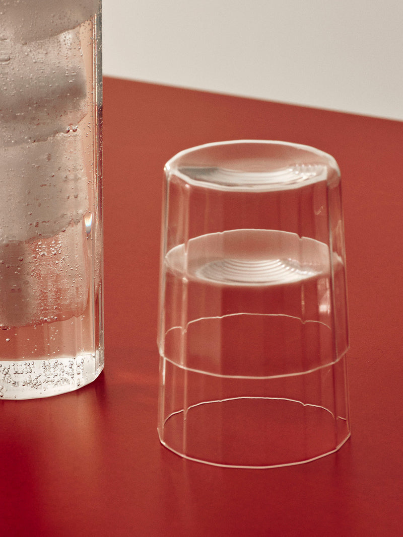 Angle wide glass (H7,5cm), clear