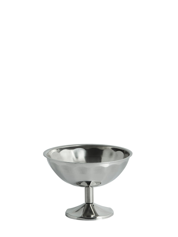 Italian steel dessert cup, medium