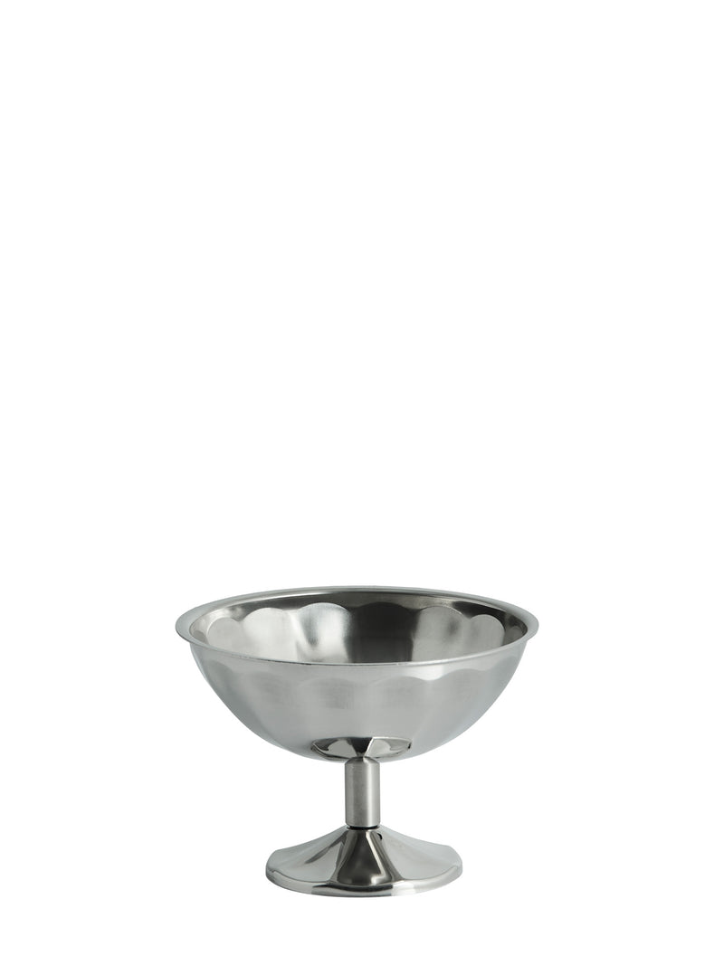 Italian steel dessert cup, medium