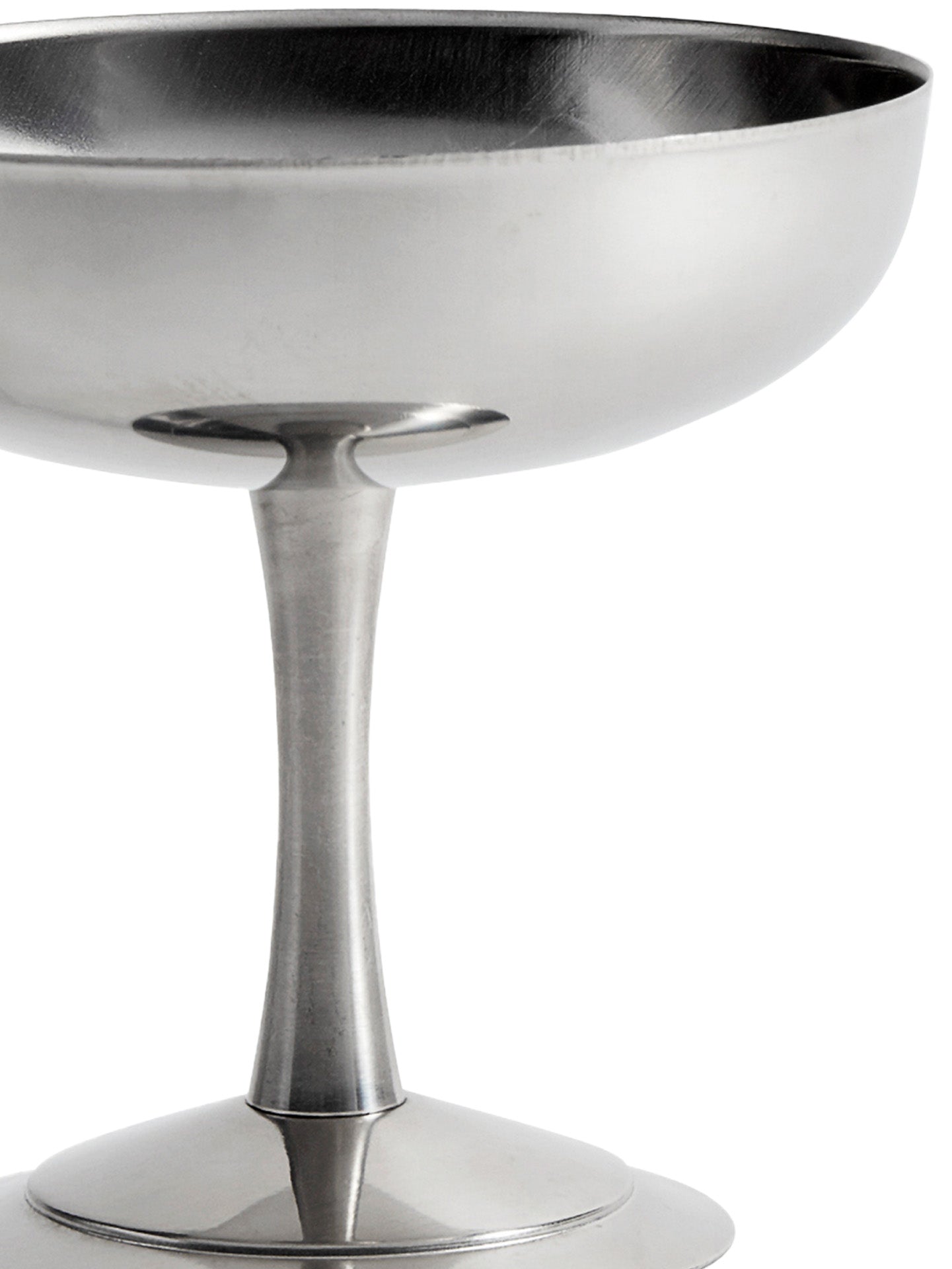 Stainless steel from Hay. The Italian ice cup is like the slogan Italians do it better, only it's better than because it's Danish.