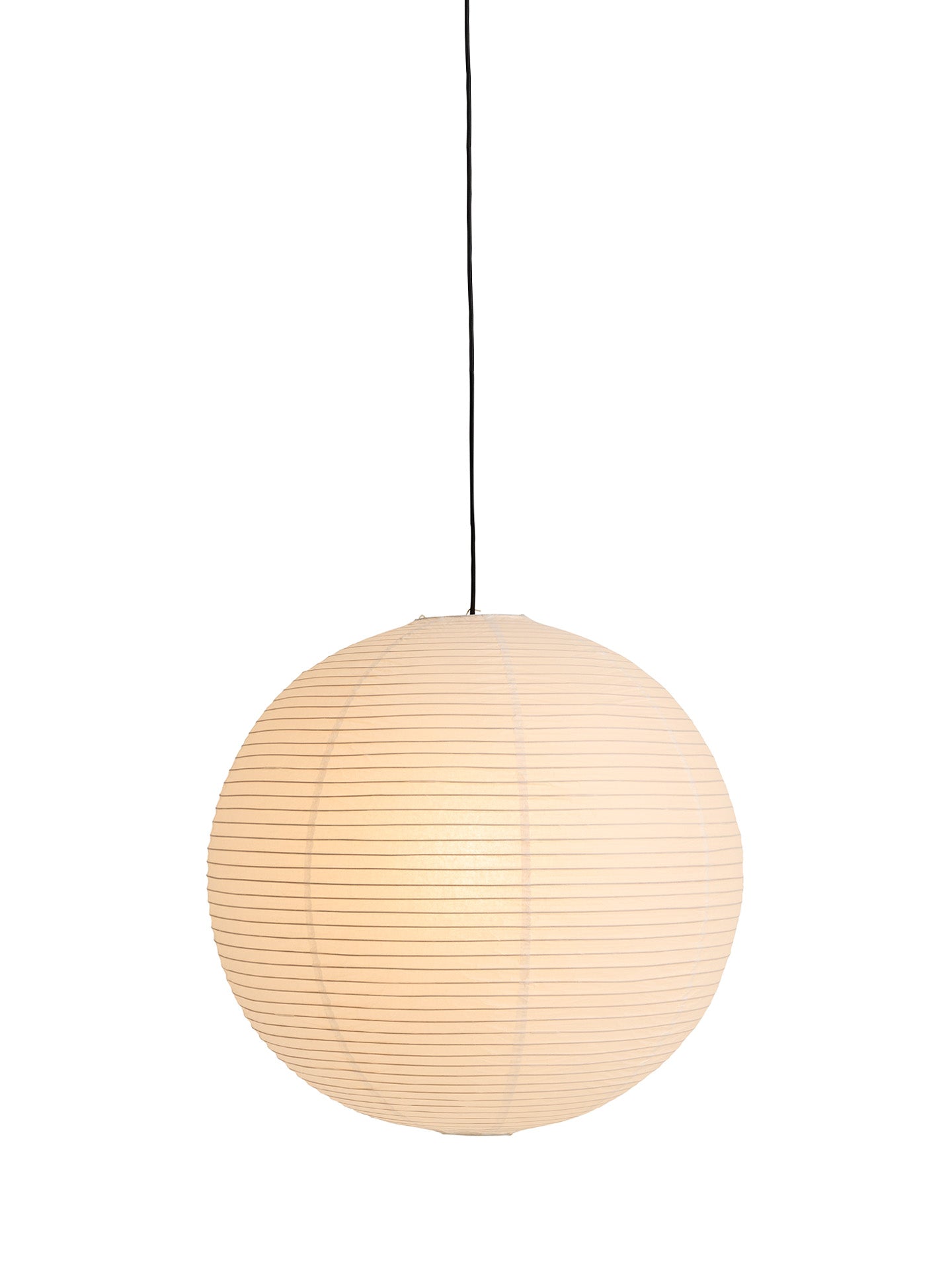 Paper lampshade M, classic white (Ø60)
