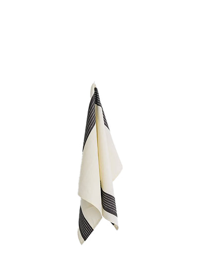 Linear Tea Towel (52x80cm), Cream white