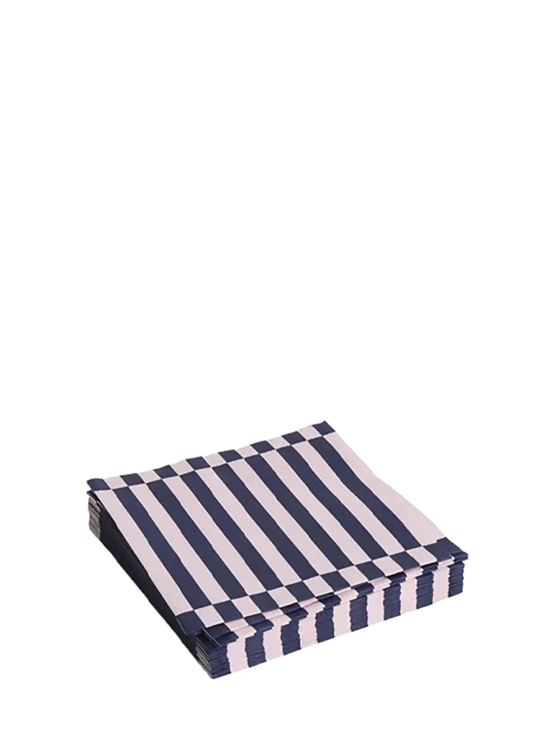 Lunch pattern paper napkins, multiple colours