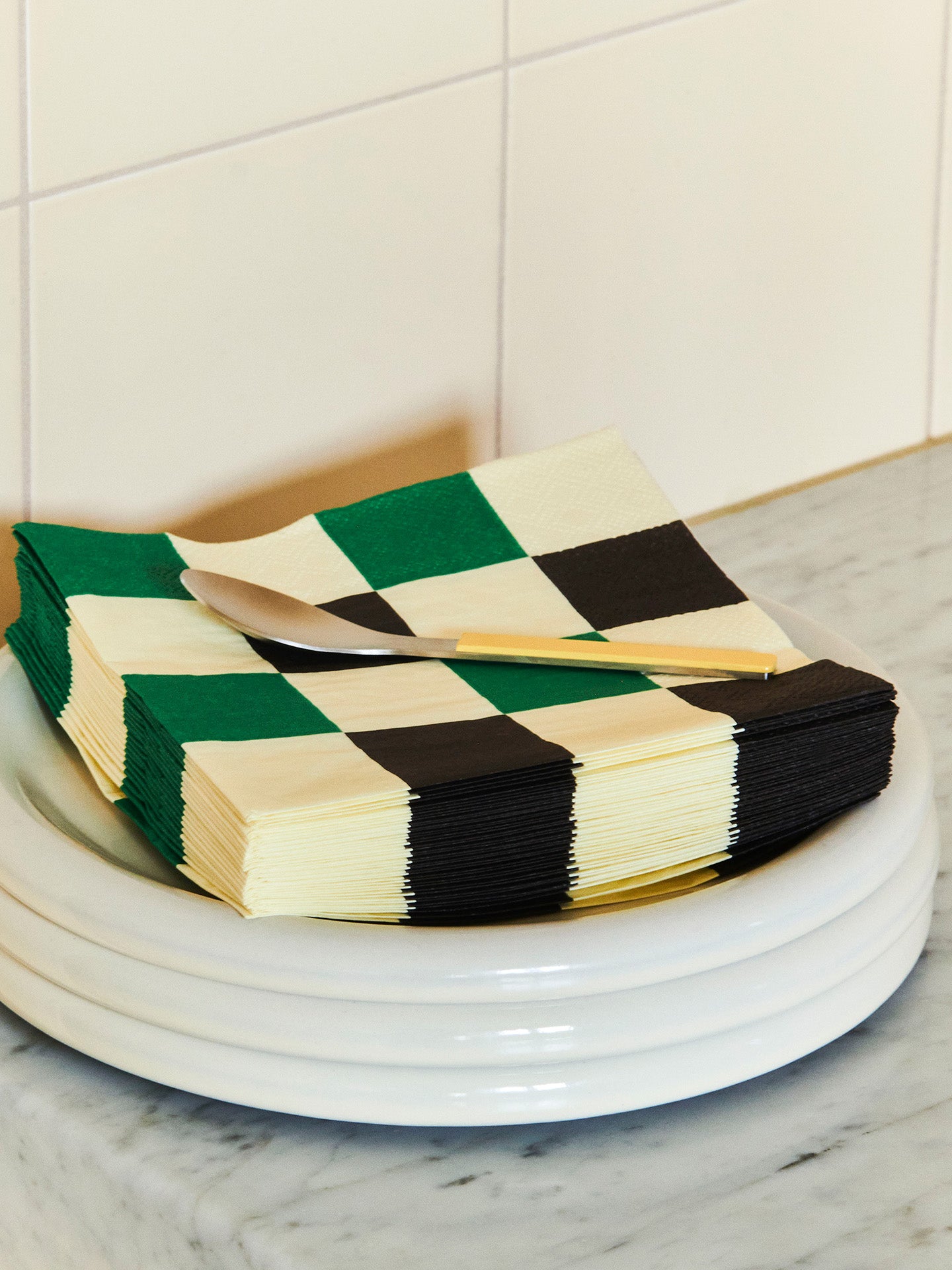 Lunch Pattern paper napkins, 6 colours