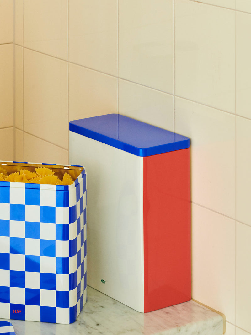 Tin XL container, 2 colour combos