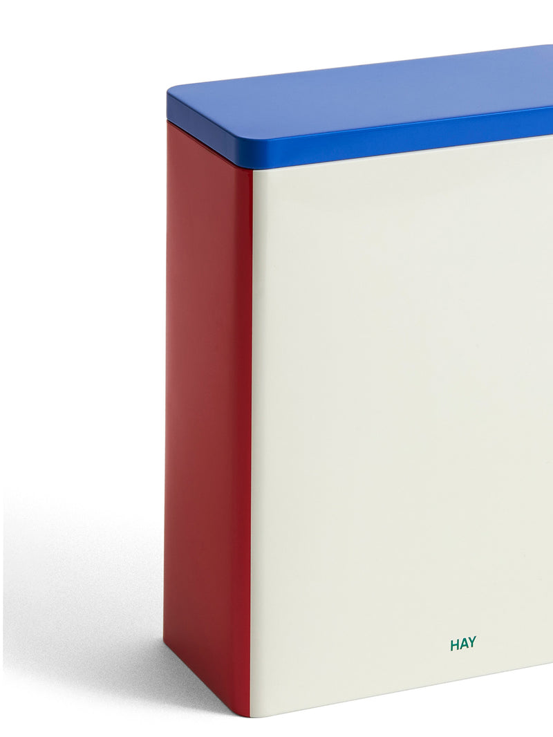 Tin XL container, 2 colour combos