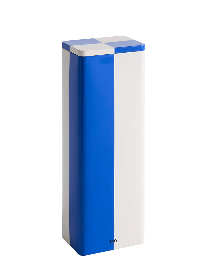Tin slim container, 2 colours (29,5cm)