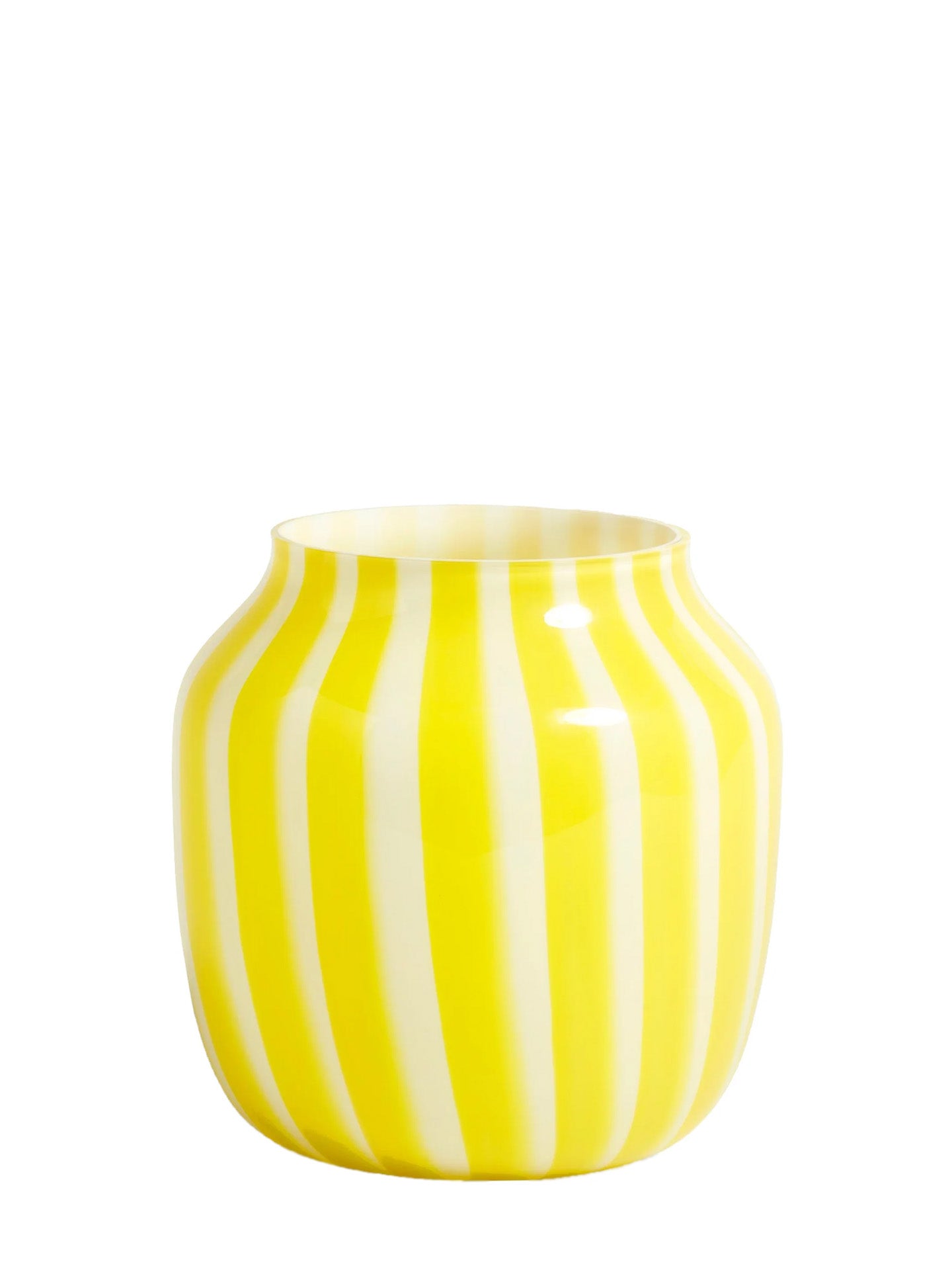 Juice Vase Wide, yellow