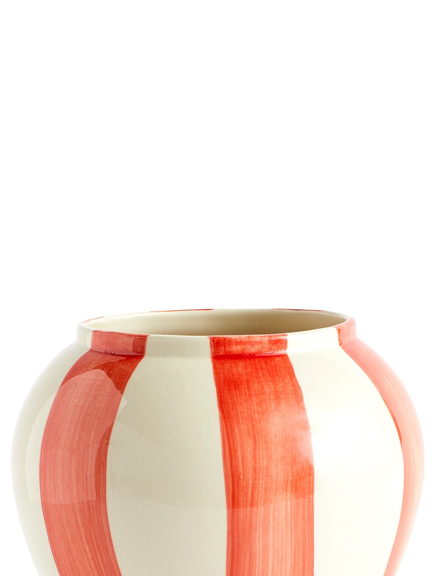Sobremesa small vase, red