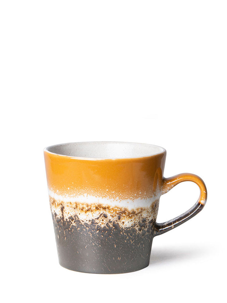 70's ceramics: americano mug, fire