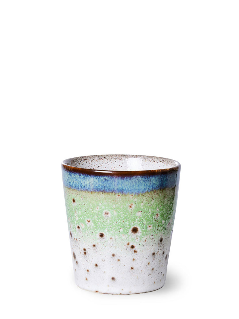 70's ceramics: coffee mug (180 ml), comet