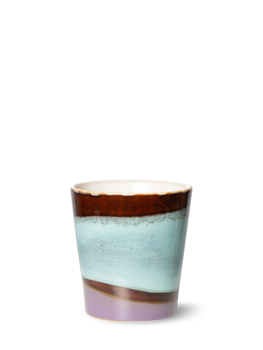 70's ceramics: coffee mug (180 ml), patina