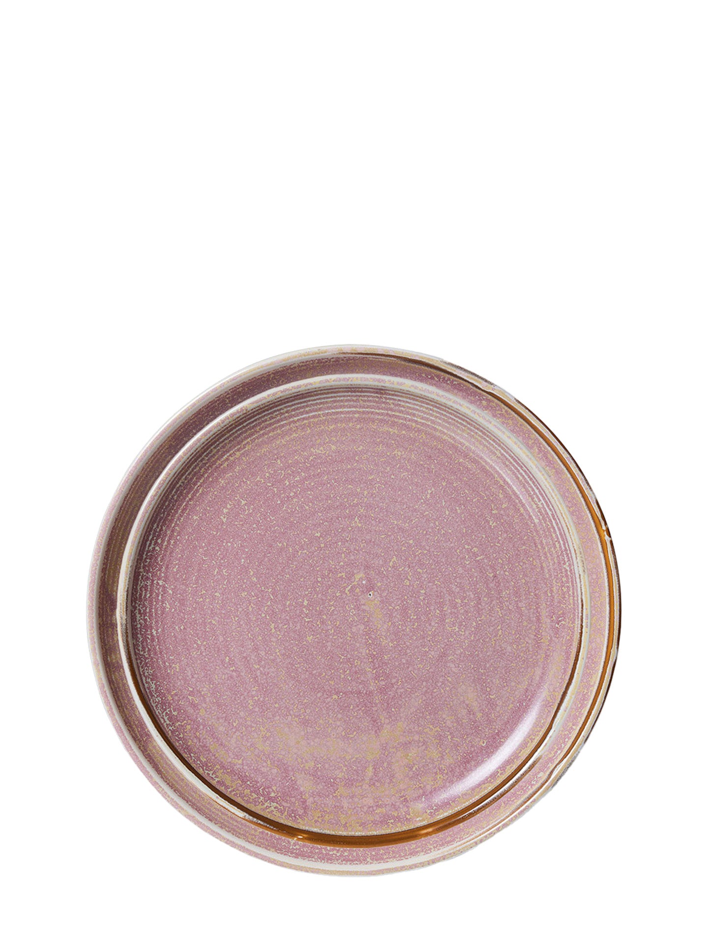 Dinner plate, rustic pink (26 cm)
