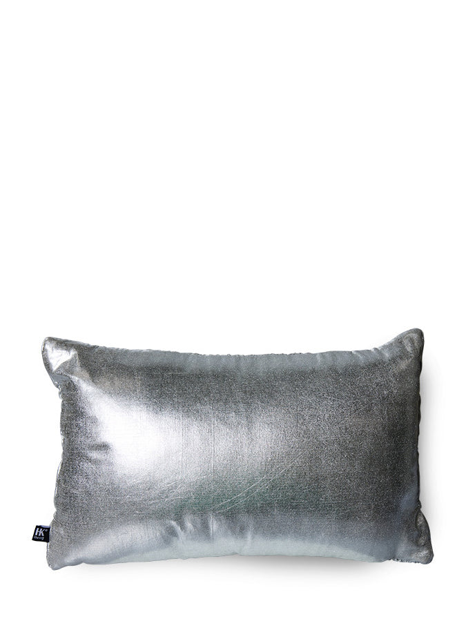 Wrinkled cushion New age, silver