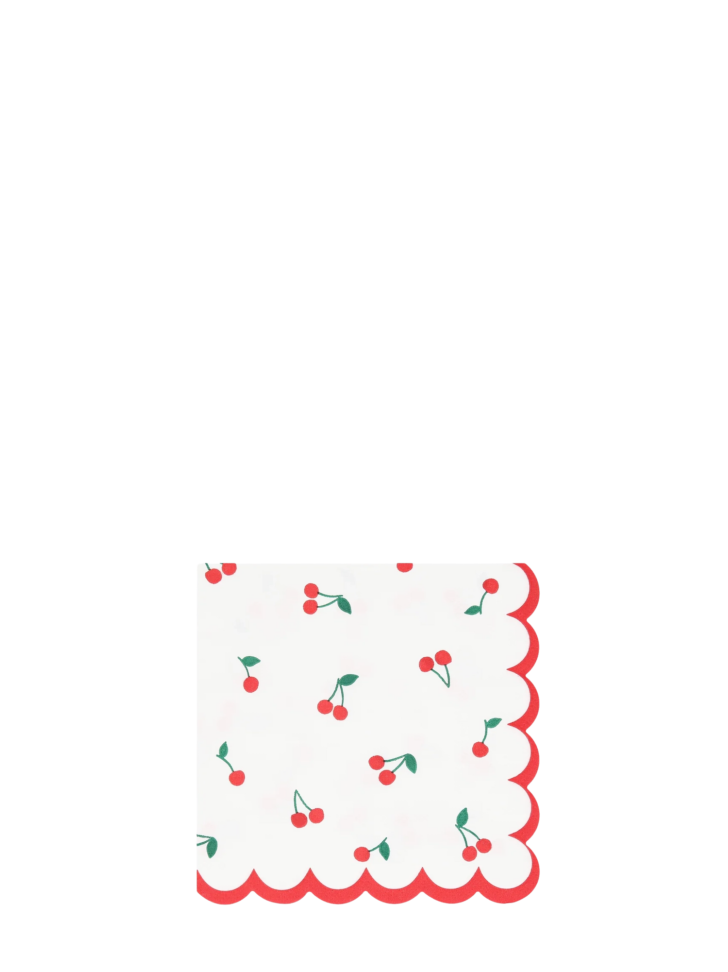 Cherries cocktail napkins, pack of 16