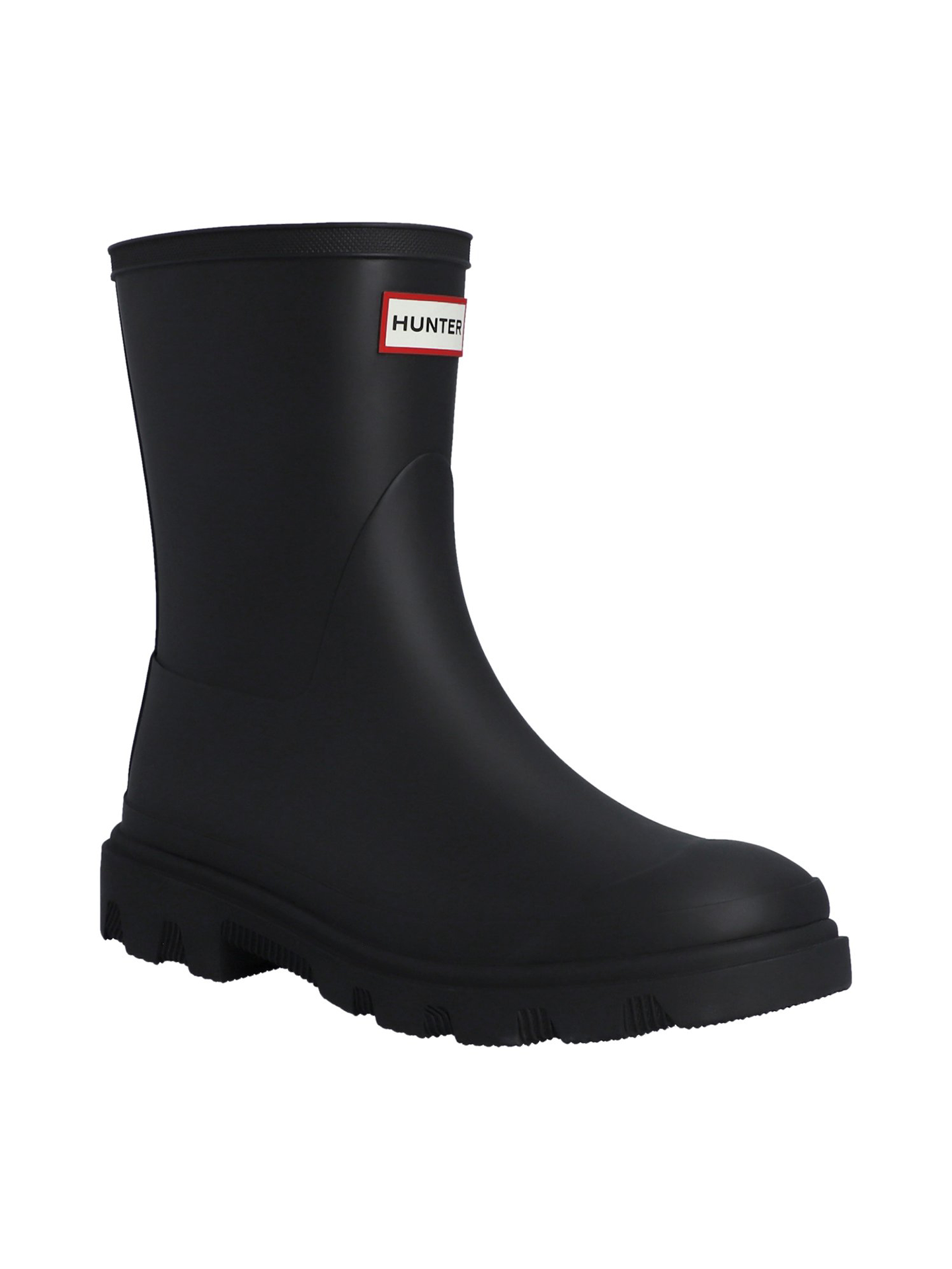 Unisex downpour short boots, black
