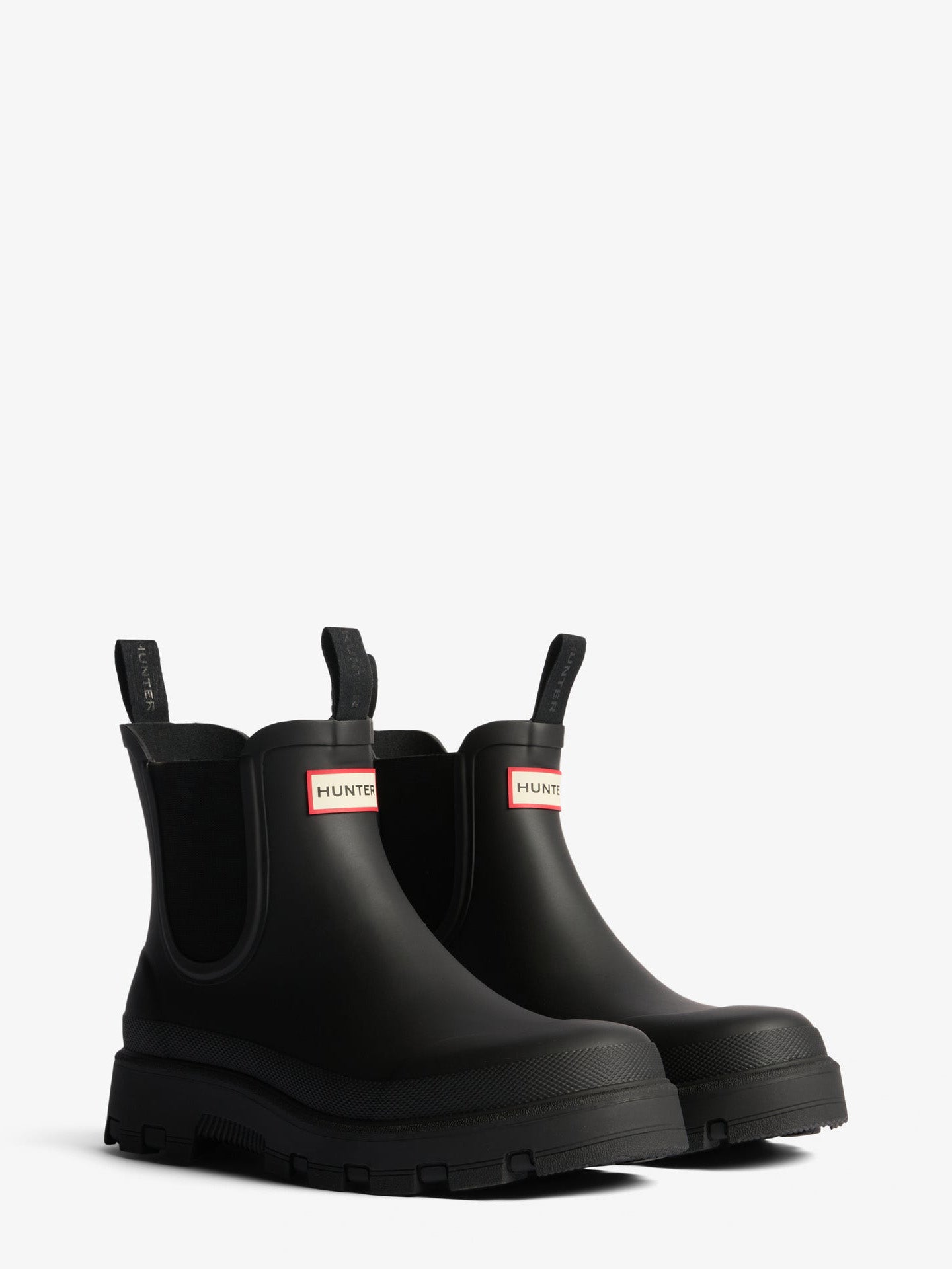 Unisex Elements elastic chelsea boot, black