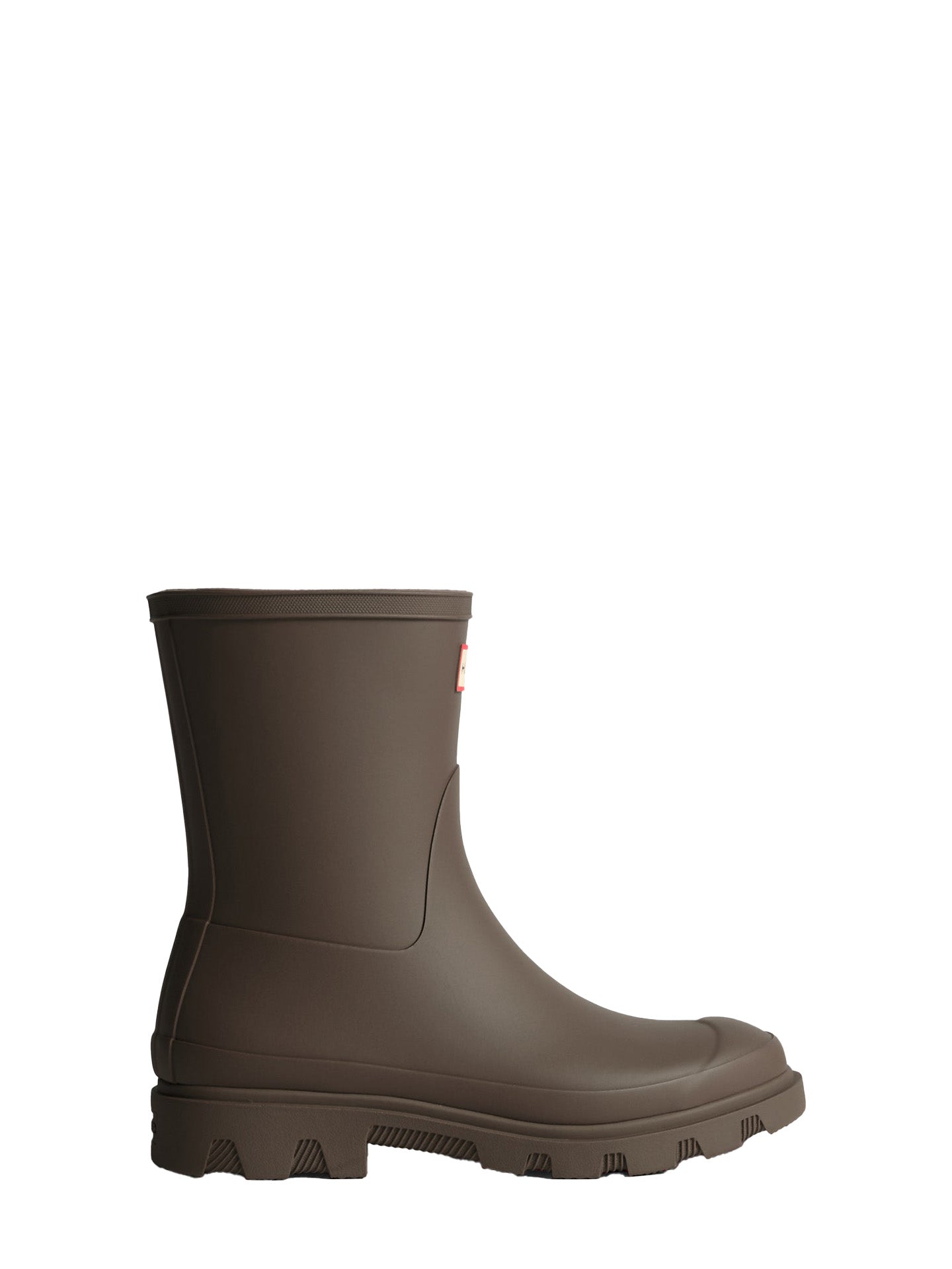 Unisex Downpour short boot, chocolate brown