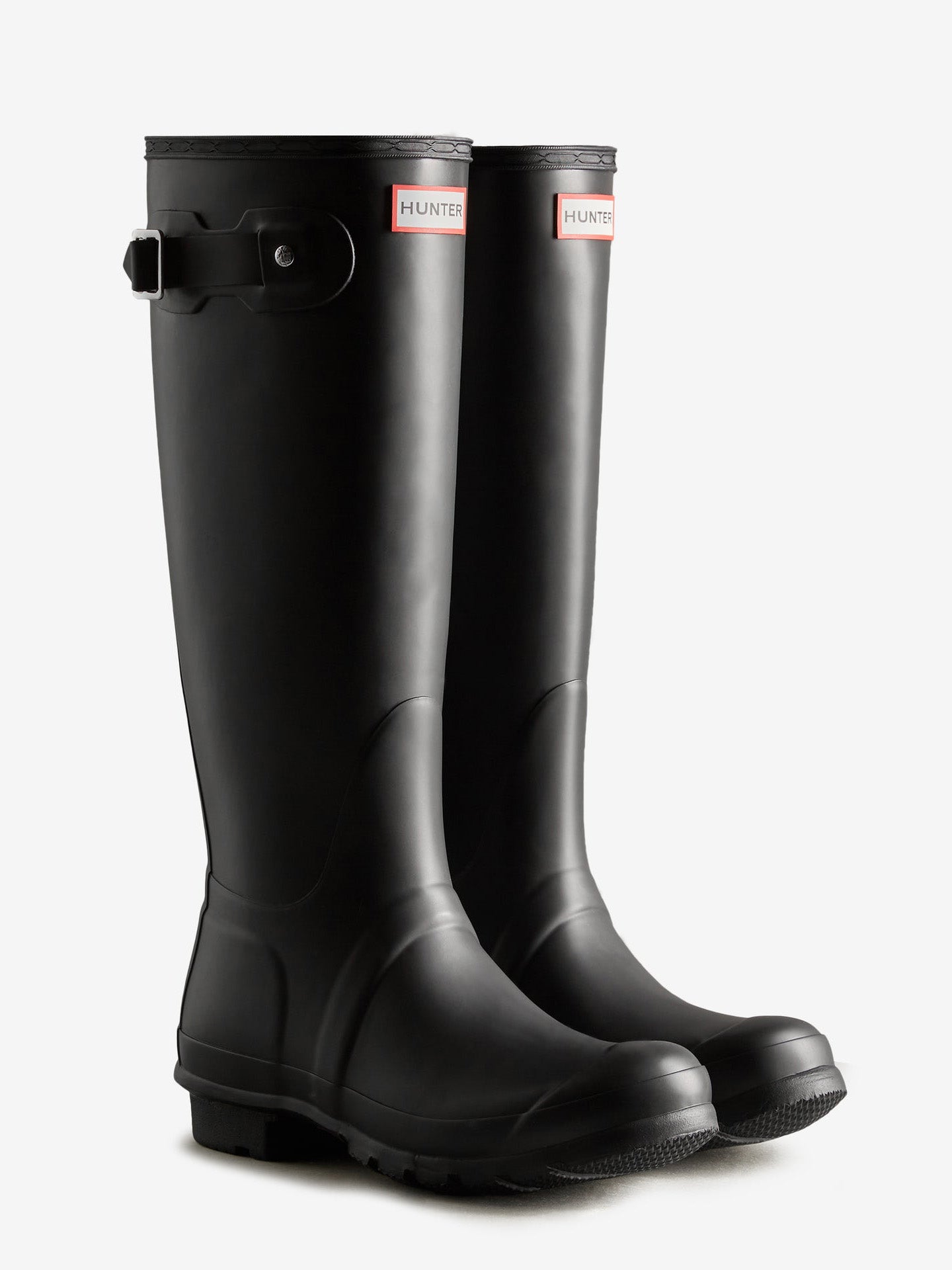 Women's original tall adjustable Wellington boot, black