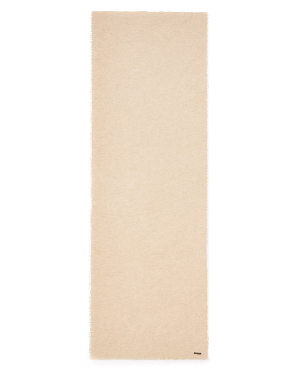 Nuovo Pedro silk-cashmere blend scarf, beige