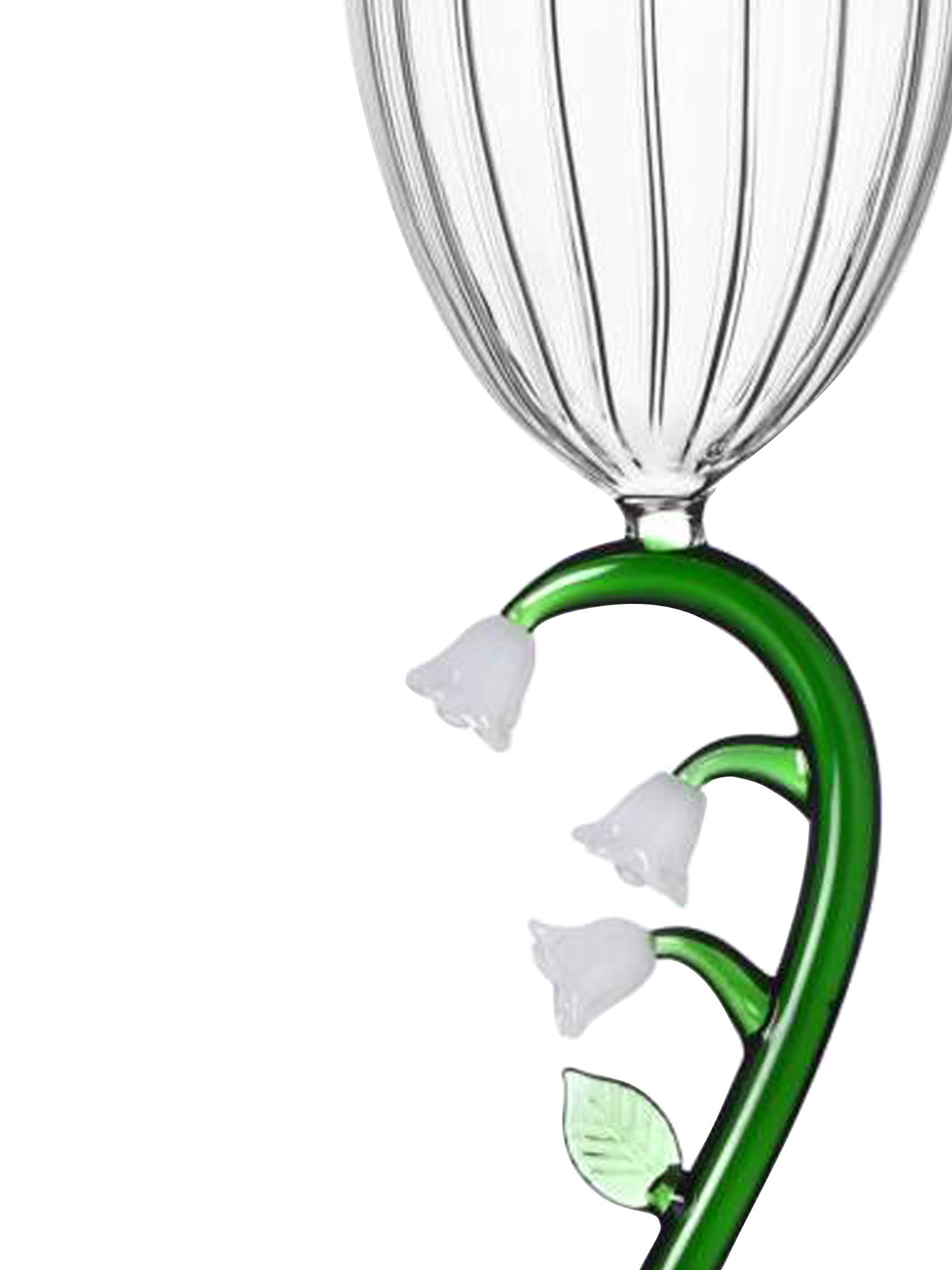 White flower wine glass, Botanica collection