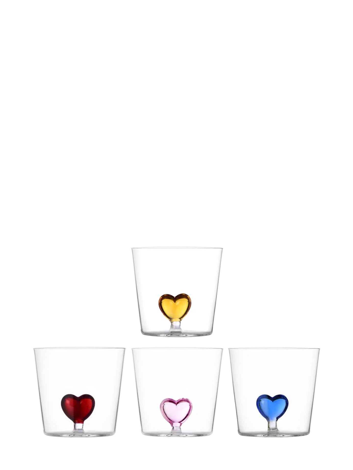 Pink Heart Glass, Cuore Collection