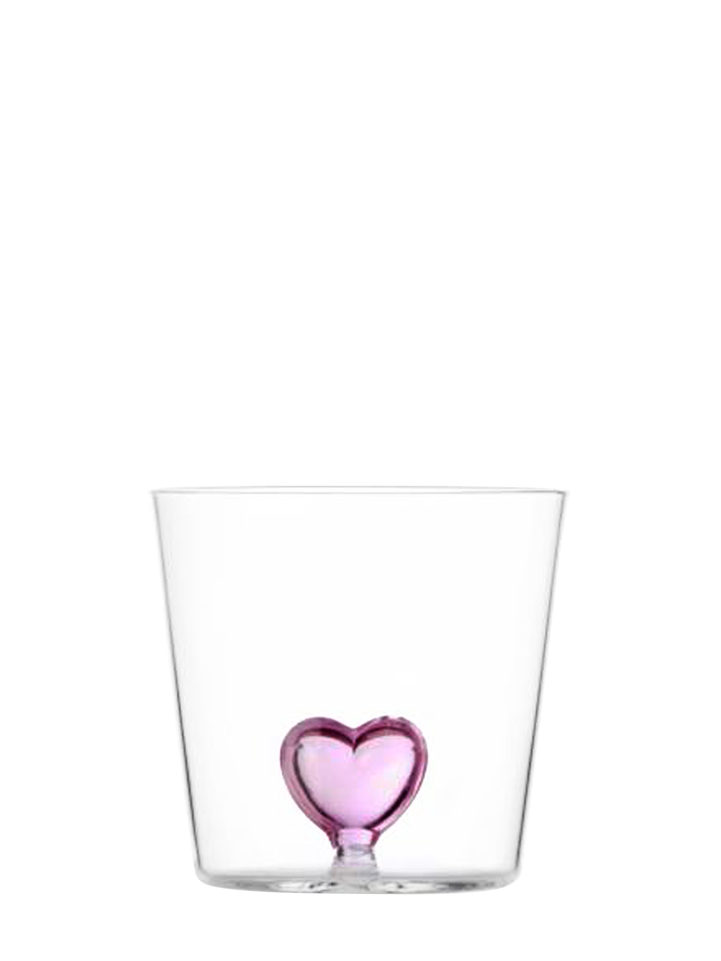Pink Heart Glass, Cuore Collection