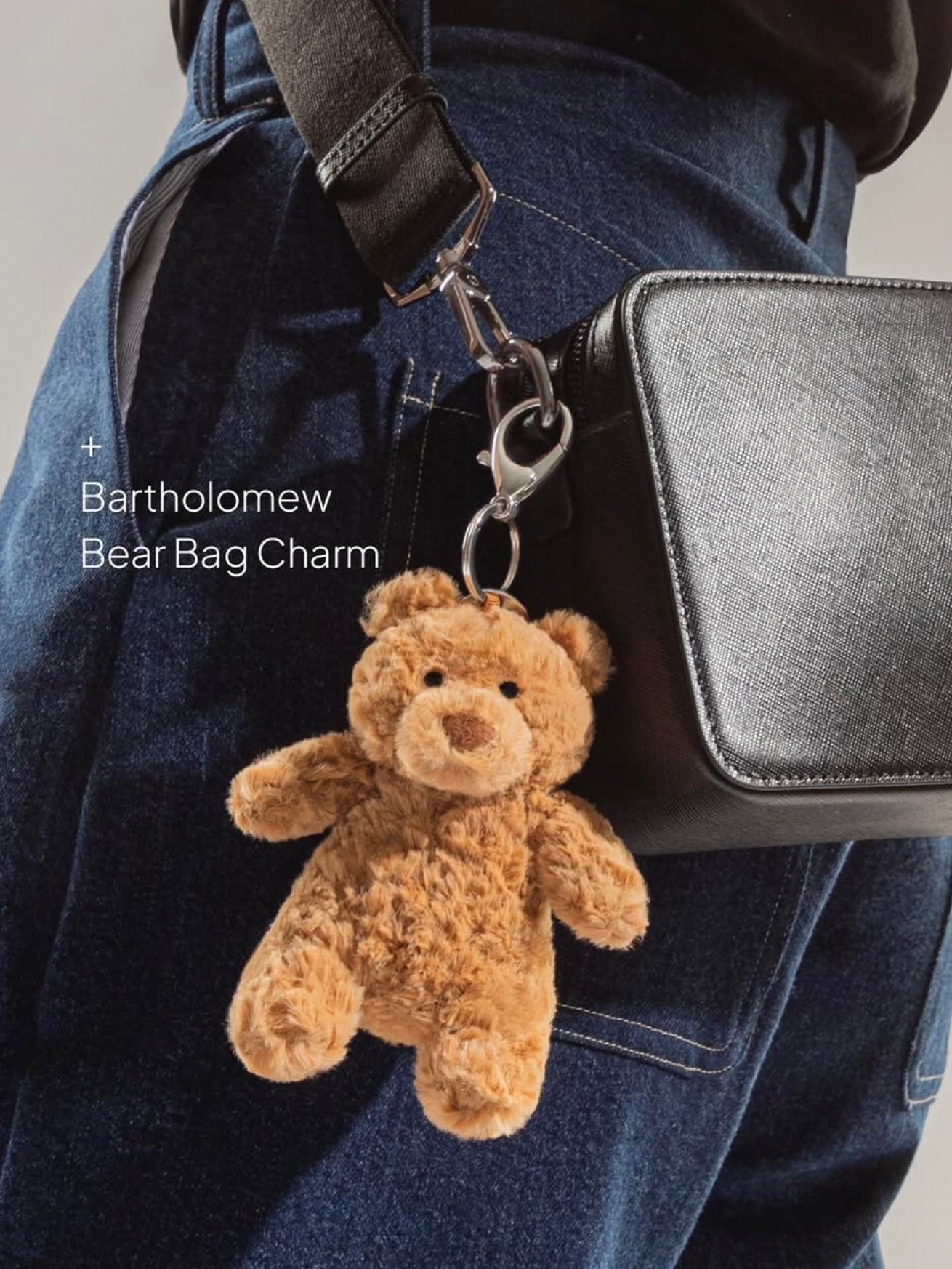 Bartholomew Bear Bag Charm