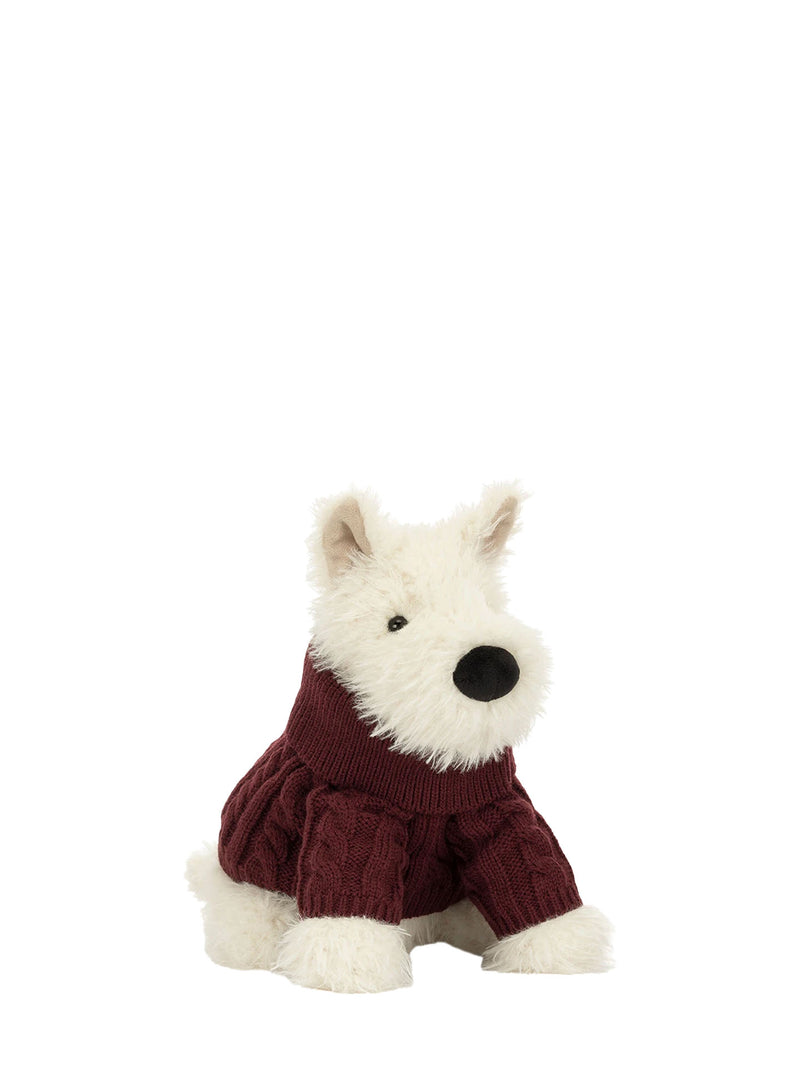 Munro Scottie dog winter jumper outfit