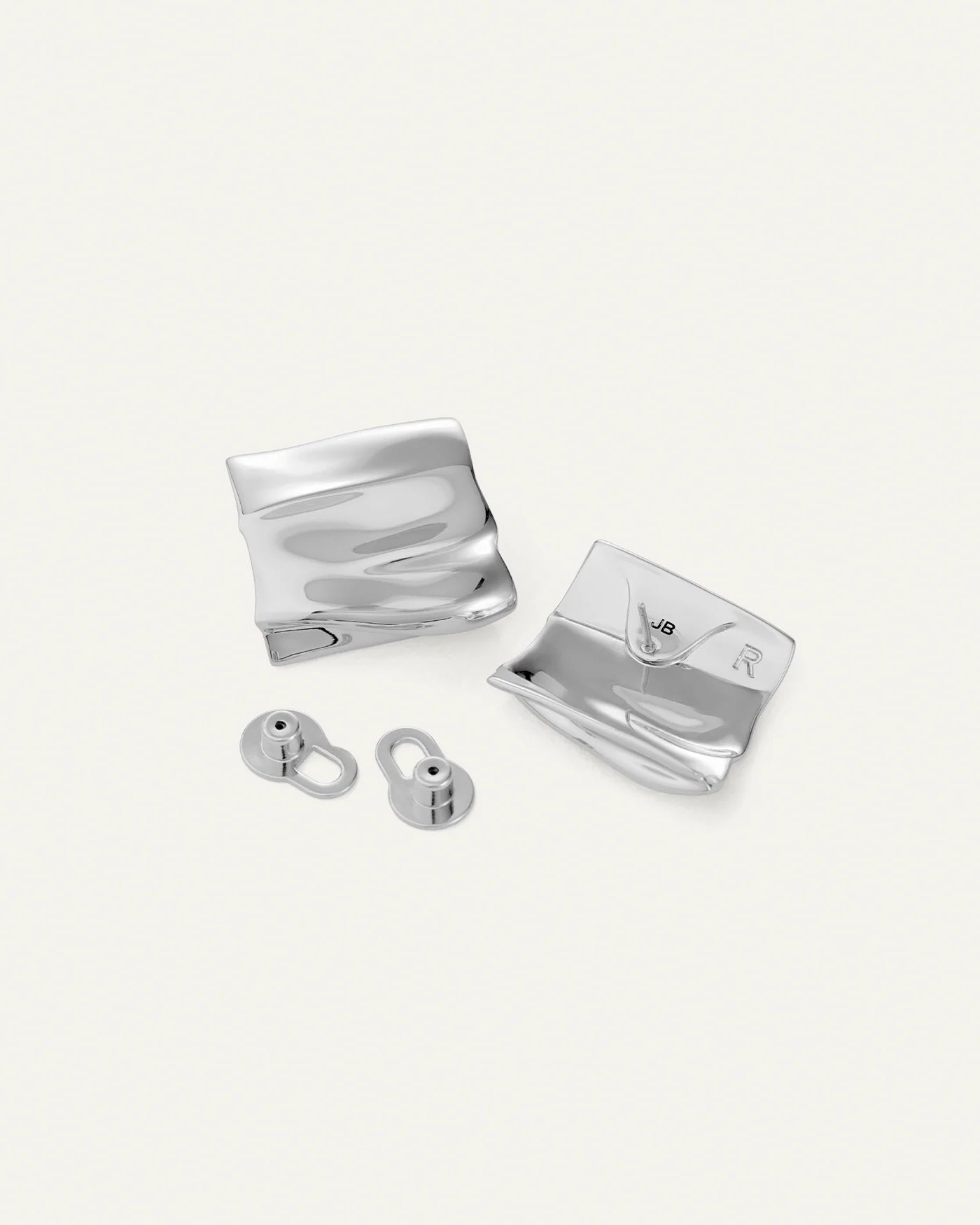 Sundra Earrings, silver