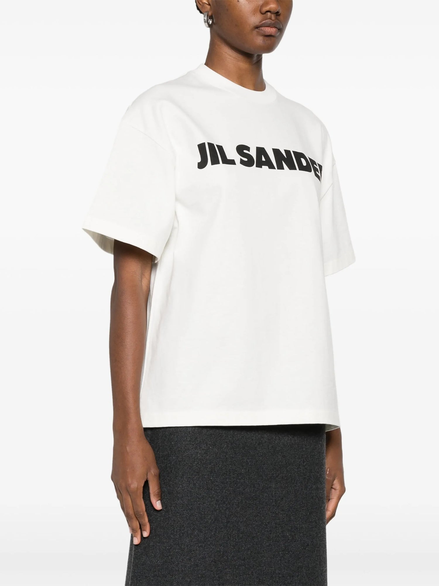 Logo t-shirt short sleeves, porcelain