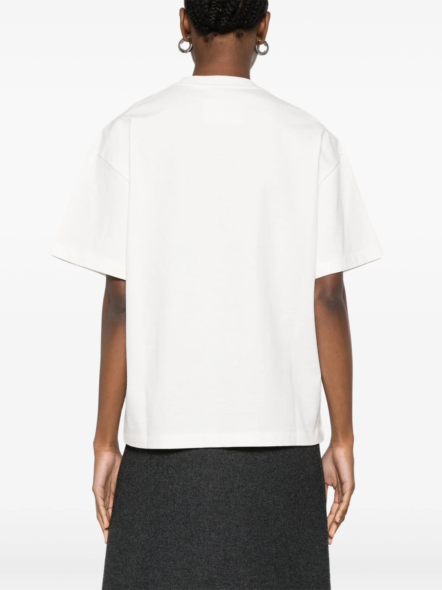 Logo t-shirt short sleeves, porcelain