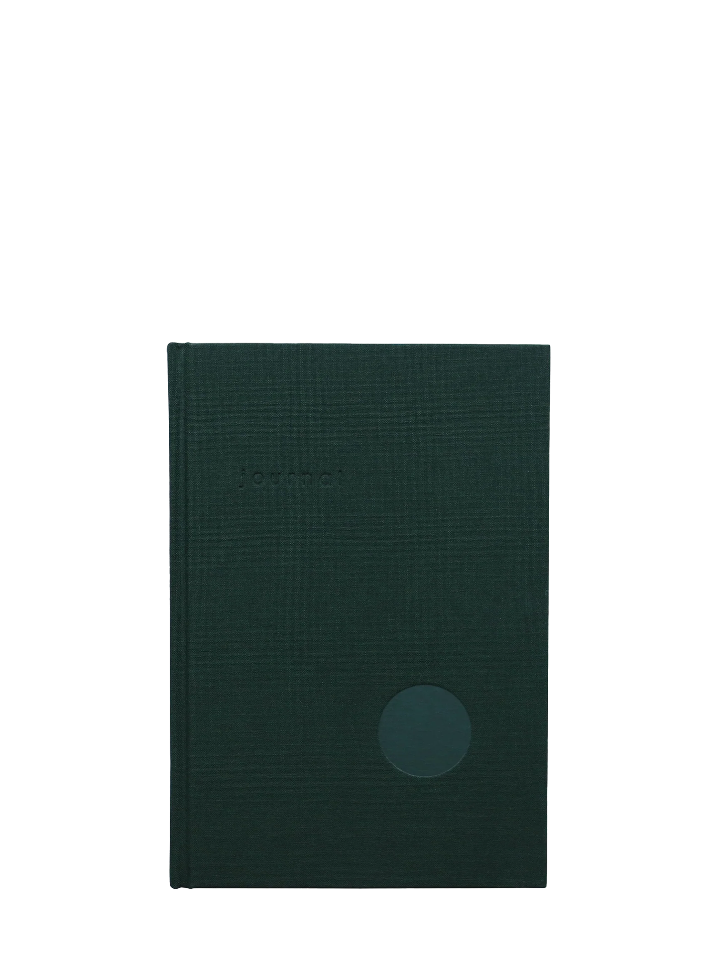 Hardcover Journal, dark green