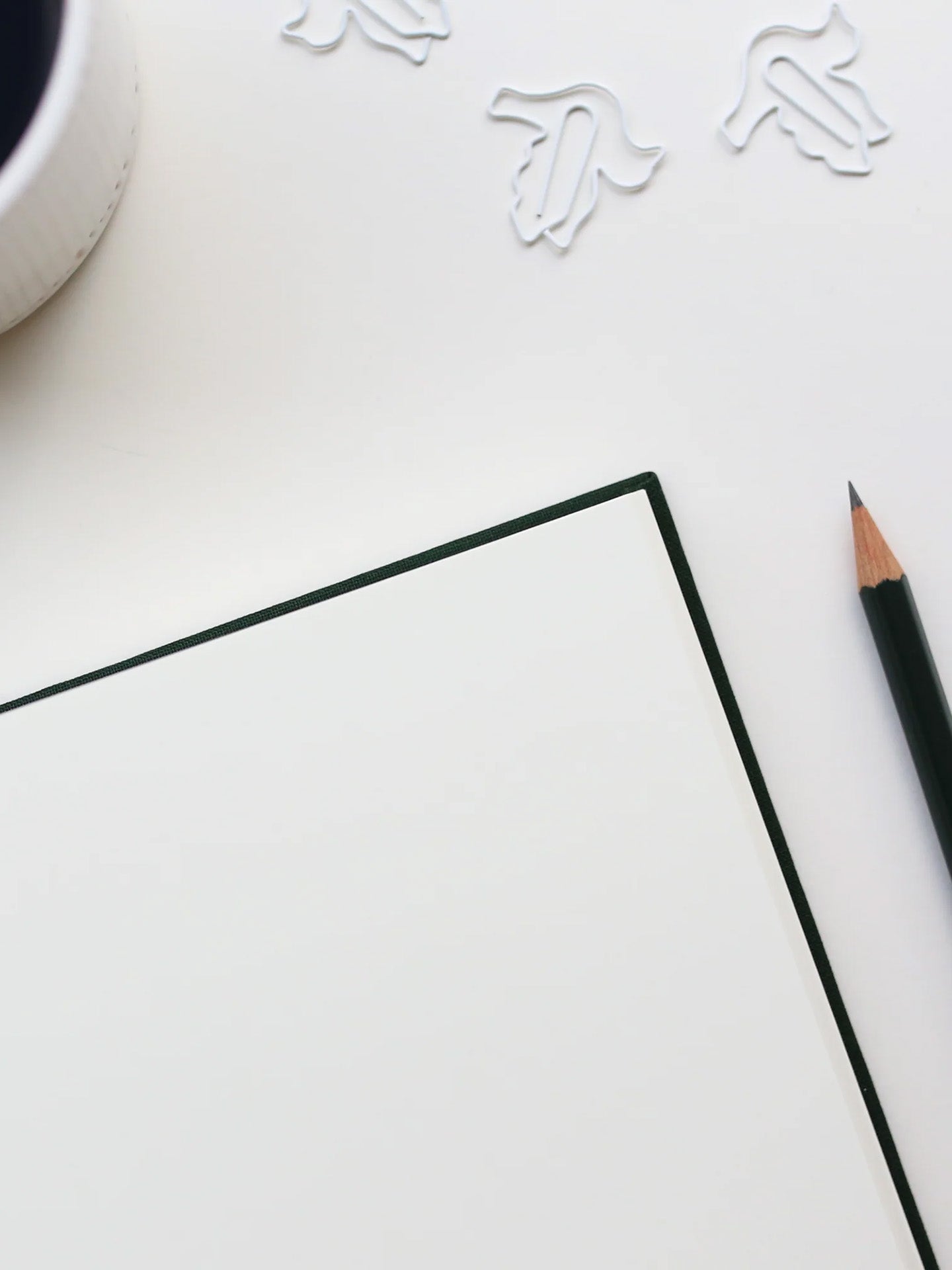 Hardcover Journal, dark green