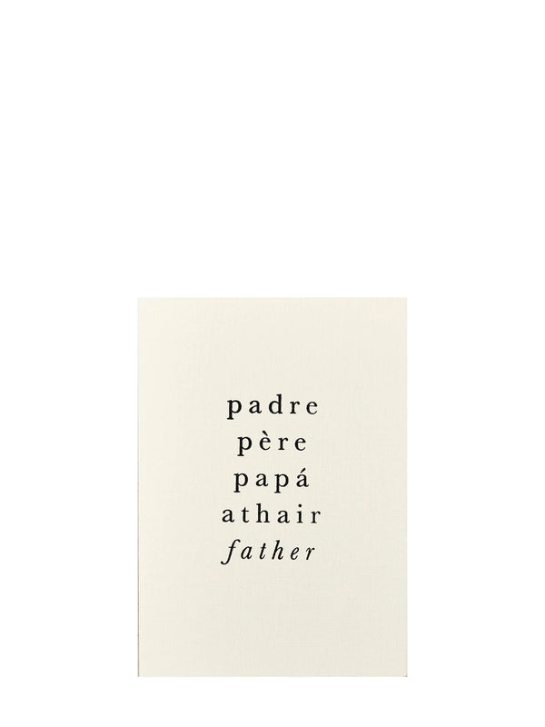Padre père papá father's day card