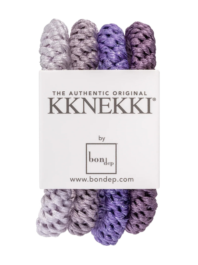 Kknekki Bundle 36, set of 4 hair ties, lilacs