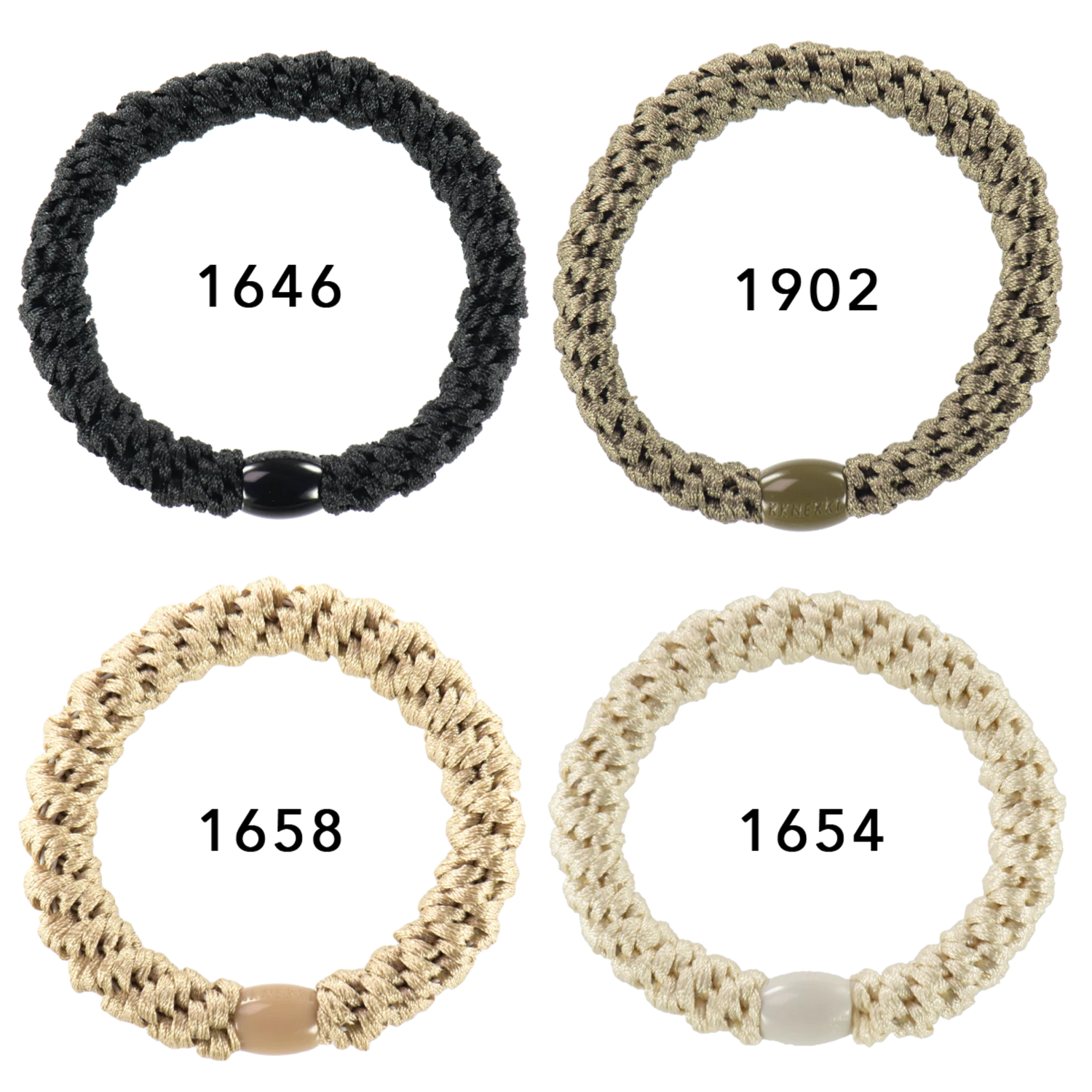 KKNEKKI Bundle 20, set of 4 hair ties